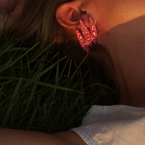 Anhelo grande. Blanco - Fucsia