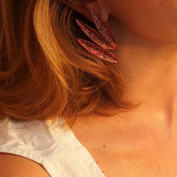 Anhelo grande. Verde - Rosa