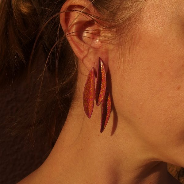 Anhelo grande. Amarillo- Fucsia