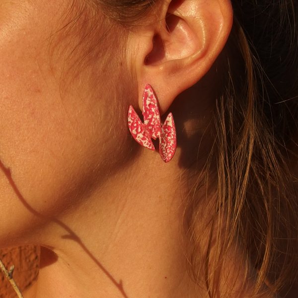 Anhelo pequeño. Blanco - Rosa